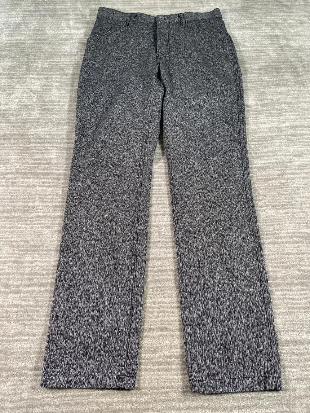 Taylor Stitch Pants Mens 32x32 Gray Tweed Organic Cotton Chino Straight Casual